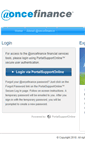 Mobile Screenshot of oncefinance.com